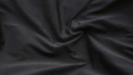 black silk fabric background. luxury cotton cloth