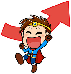 レベルアップ　男の子　勇者　かわいい　イラスト　ゲーム