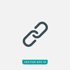 Link Icon Design, Vector EPS10