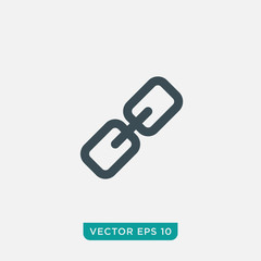 Link Icon Design, Vector EPS10