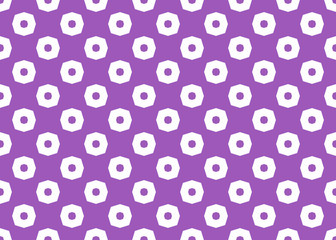 Seamless geometric pattern design illustration. Background texture. In violet, white colors.