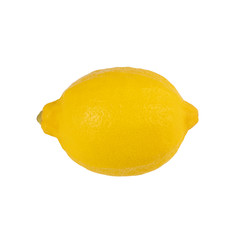 Lemon isolated on white background