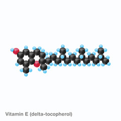 Vitamin E (delta-tocopherol) Sphere