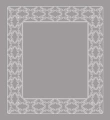 white decorative frame