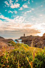 C&ocirc;te de granit rose, Perros guirec Ploumanach
