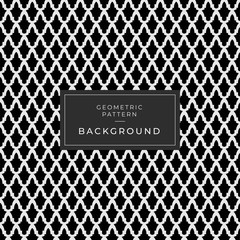 Seamless border vector ornate in Eastern style. Vintage elements for design, place for text. Ornament pattern for wedding invitations birthday greeting cards. Traditional pastel decor black and white