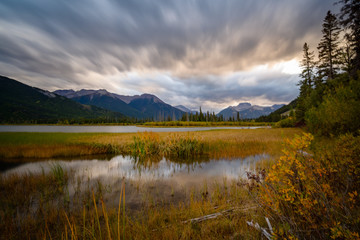 Mount Rundle in sunset light