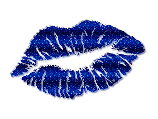 Blaue Lippen
