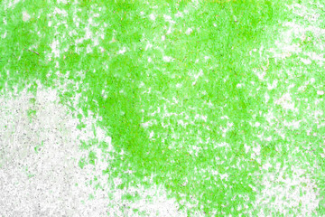Green grey surface. Textural background. View from front.