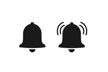 Notification icon vector, material design