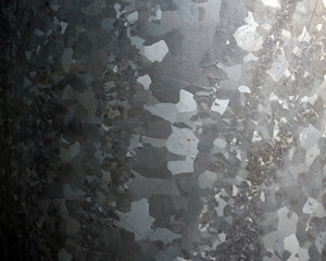 Abstract  Galvanized sheet with  stains as a retro pattern wall.Concept is   conceptual or wall banner,decorate,abstract background,material,construction