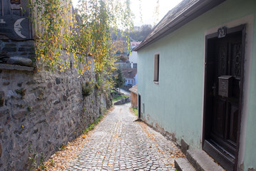 Streets of Český Krumlov, Czech Republic (Czechia)