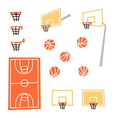 Basketball vector illustration