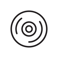 DISK icon collection, trendy style