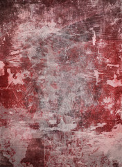 Grungy red backdrop