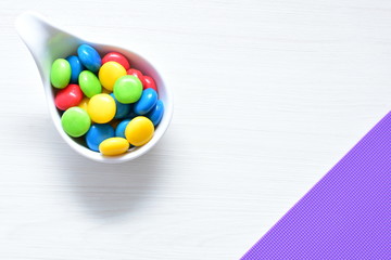 colorful candies with a lot of flavor