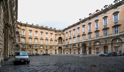 The Royal Country Palace in Caserta was erected in the 18th century for the Neapolitan Bourbons...