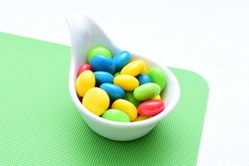 colorful candies with a lot of flavor