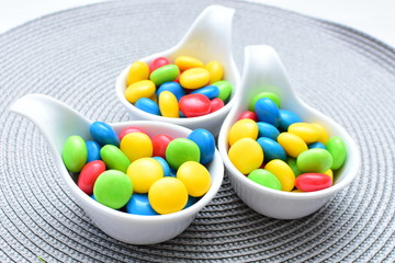 colorful candies with a lot of flavor