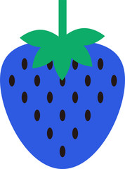 ブルーベリーアイコンイラスト