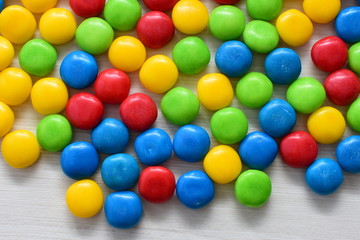 colorful candies with a lot of flavor