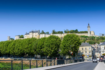 VIEWS OF THE VILLA DE CHINON IN FRANCE