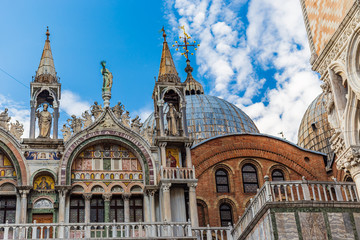 Basilica of Saint Mark Commonly known as St Mark's Basilica the cathedral church of the Roman Catholic Archdiocese of Venice, northern Italy