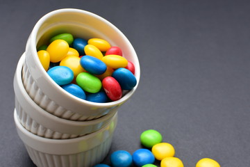 colorful candies with a lot of flavor