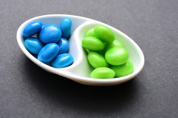 colorful candies with a lot of flavor