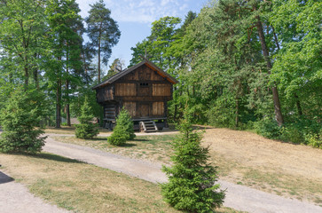 Norsk Folkemuseum, Oslo, Norway, is a museum of cultural history with extensive collections of artifacts from all social groups and all regions of the country.