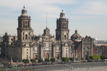 Fototapeta na wymiar Cathedral - Mexico City