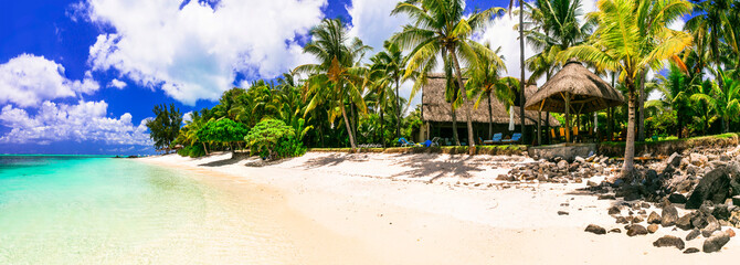 Perfect tropical getaway - stunning Mauritius island with great beaches and turquoise sea