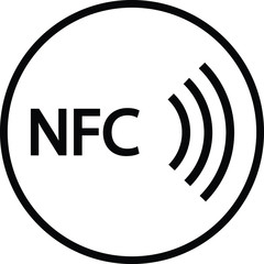 NFC mobile phone, NFC icon