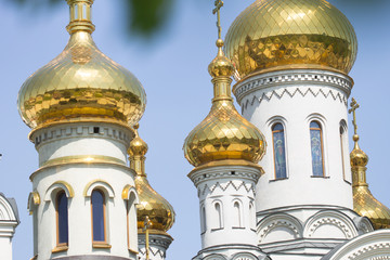 st basils cathedral of christ the savior in donetsk.