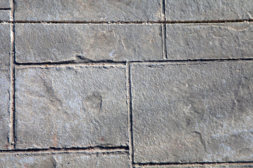 flat asphalt road walk stone cobblestone