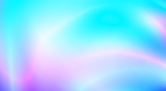 Colorful blurred background with aqua and light violet color stains. Vector graphics
