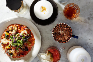 soup with meat and vegetables