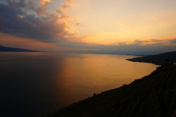 Fototapeta premium Coucher de soleil 