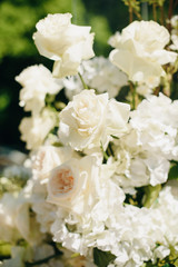 Obraz na płótnie Canvas bouquet of white flowers