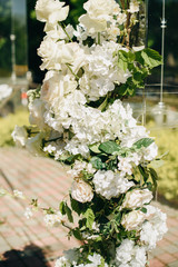 bouquet of white flowers