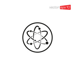 Atom Technology Icon Logo Vector