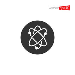 Atom Technology Icon Logo Vector
