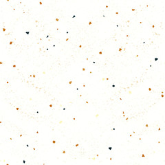 Chaotic stones terrazzo seamless pattern. Granite fragments texture backdrop.