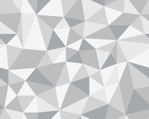 Seamless Vector Background from cells, triangles. Irregular Mosaic backdrop.	