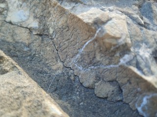 textura de rocas agrietadas