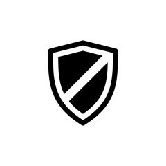 shield icon design vector logo template EPS 10