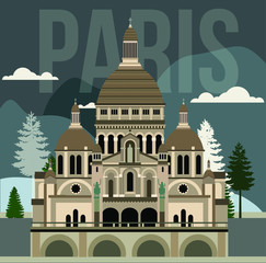 Sacred Heart Cathedral in Paris