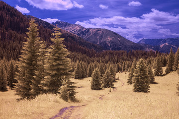 Tatra Mountains in Infrared Photography