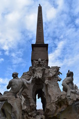 Fototapeta na wymiar monument in Italy