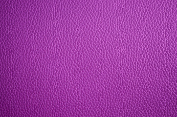 Leather texture close up. Purple fashionable background, top view. Stylish violet wallpaper with...